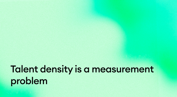 Talent density is a measurement problem: the six instrumented hiring moves that compound the bar