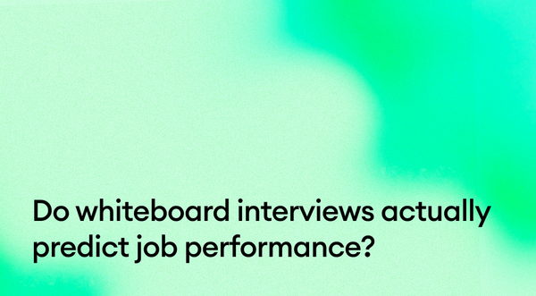 Do whiteboard interviews actually predict job performance?