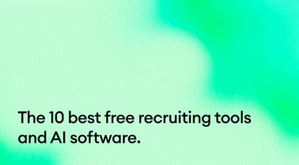 The 10 best free recruiting tools and AI software in 2026.