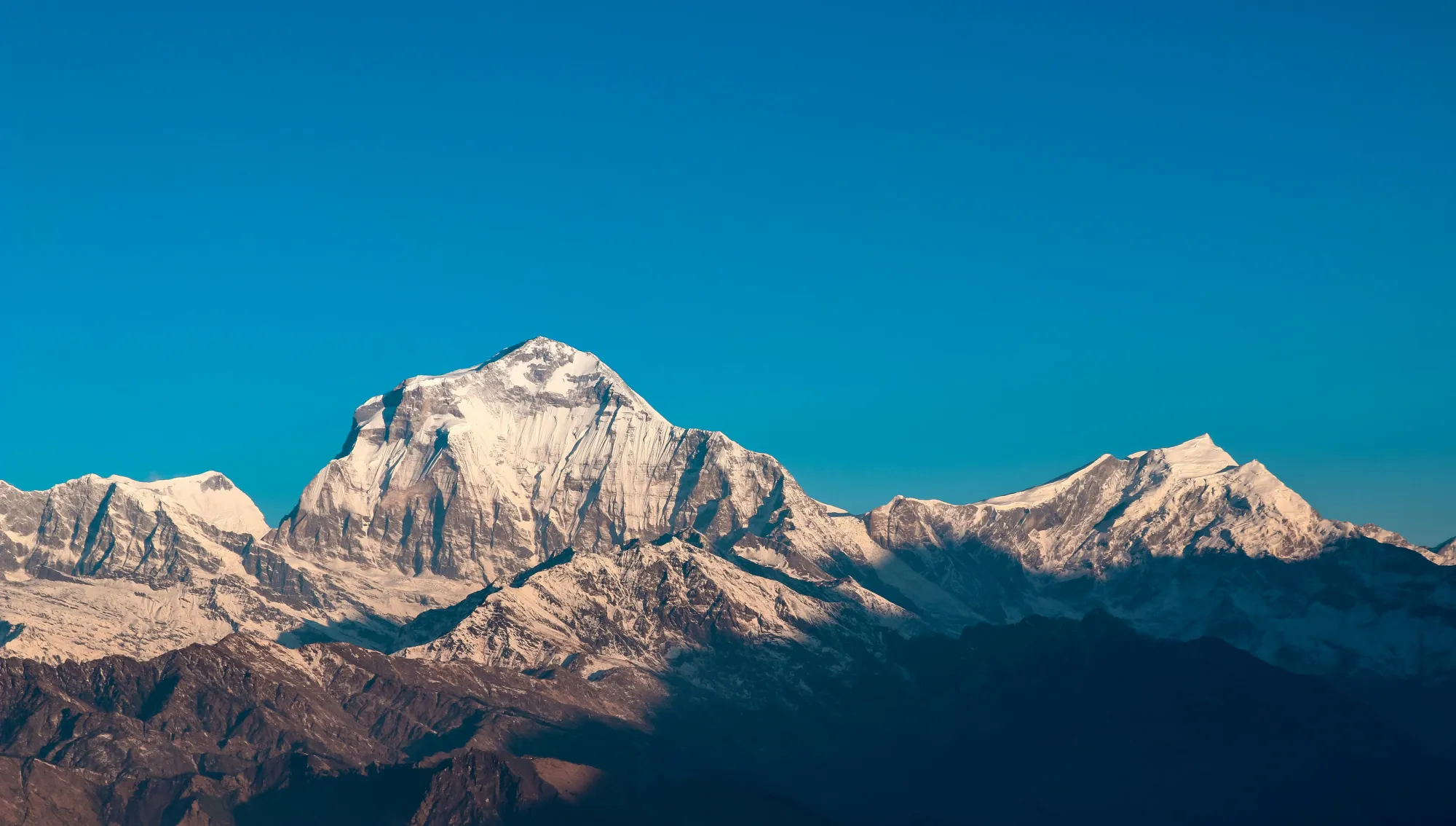 Himalayas, Annpurnas, Nepal.