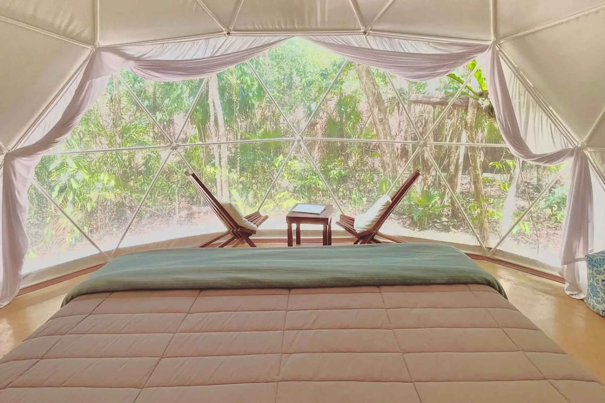 glamping en Tulum.