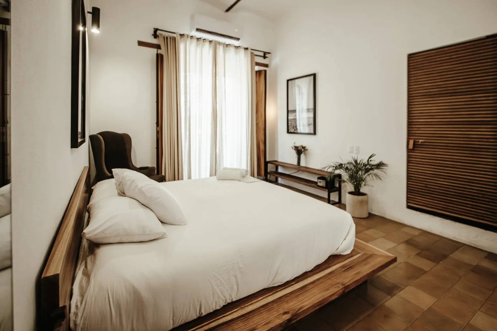 habitación de uno de los hoteles en Oaxaca centro.