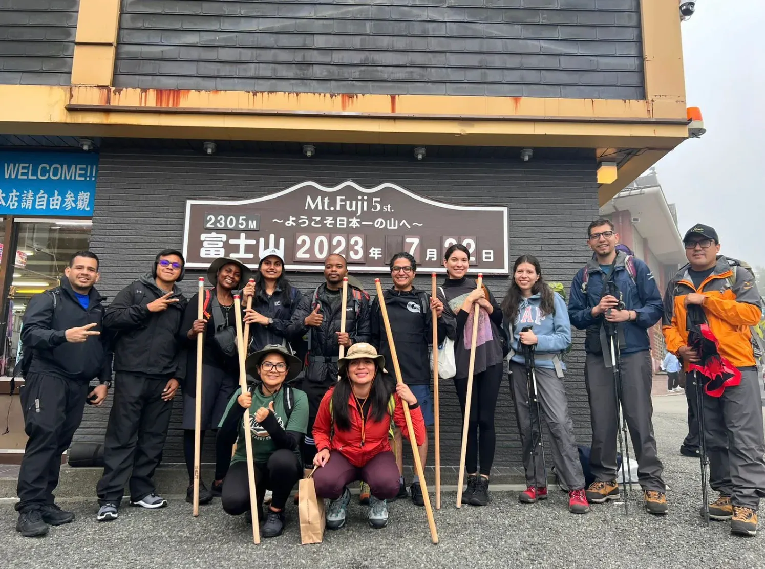 quinta estación en monte fuji, Japón
