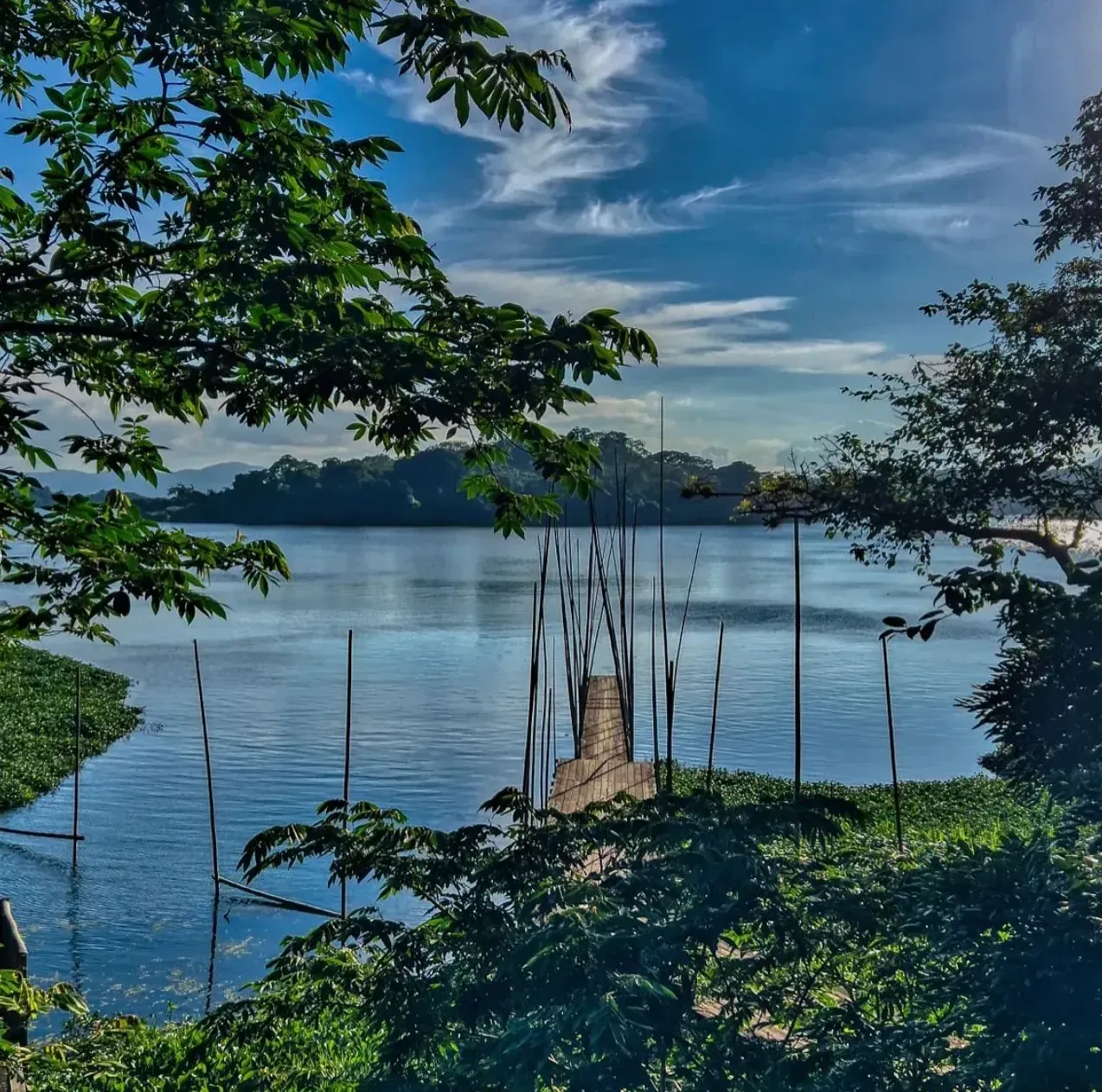 lago de la Reserva Ecológica de Nanciyaga.