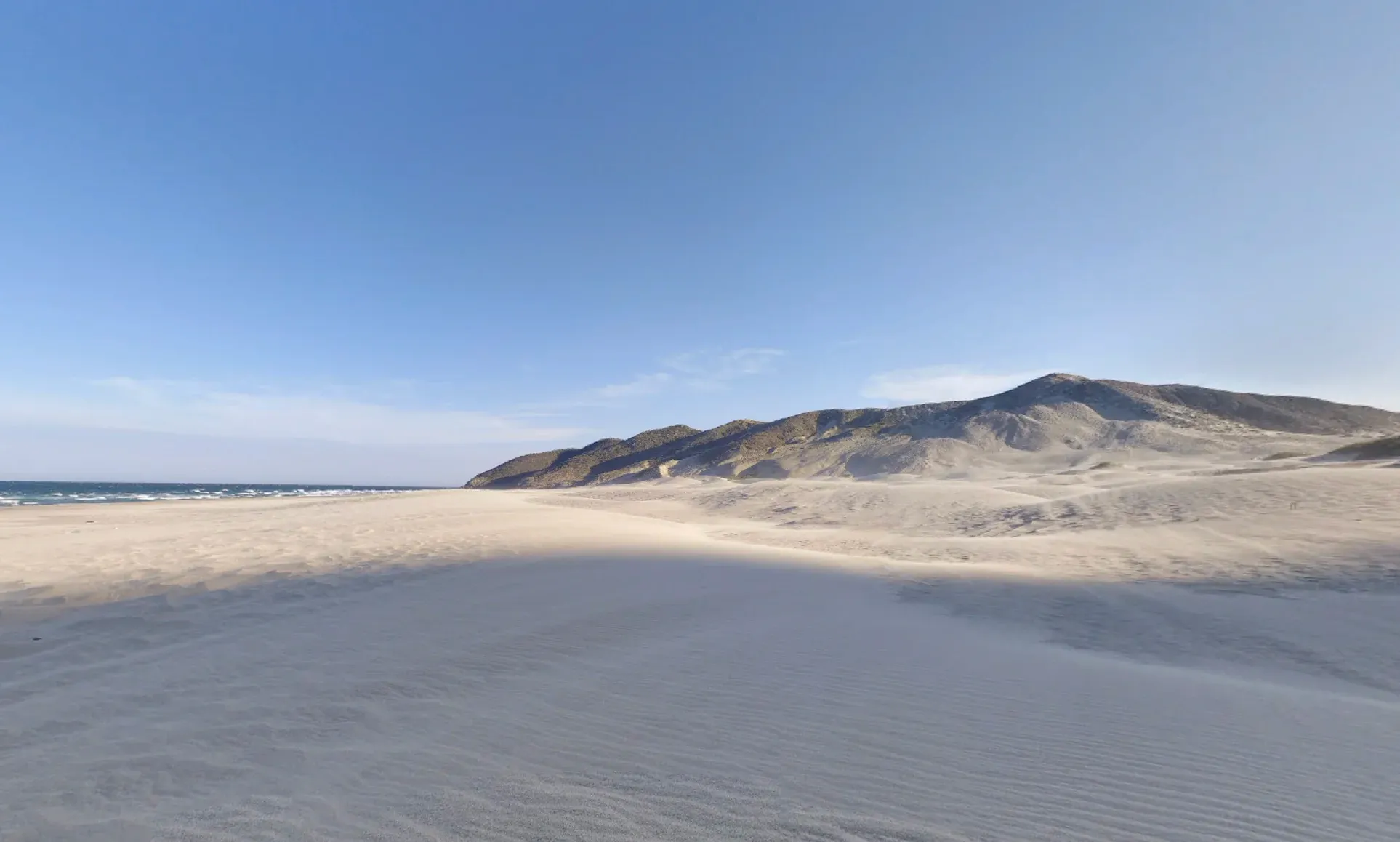 dunas de arena dorada en Oaxaca
