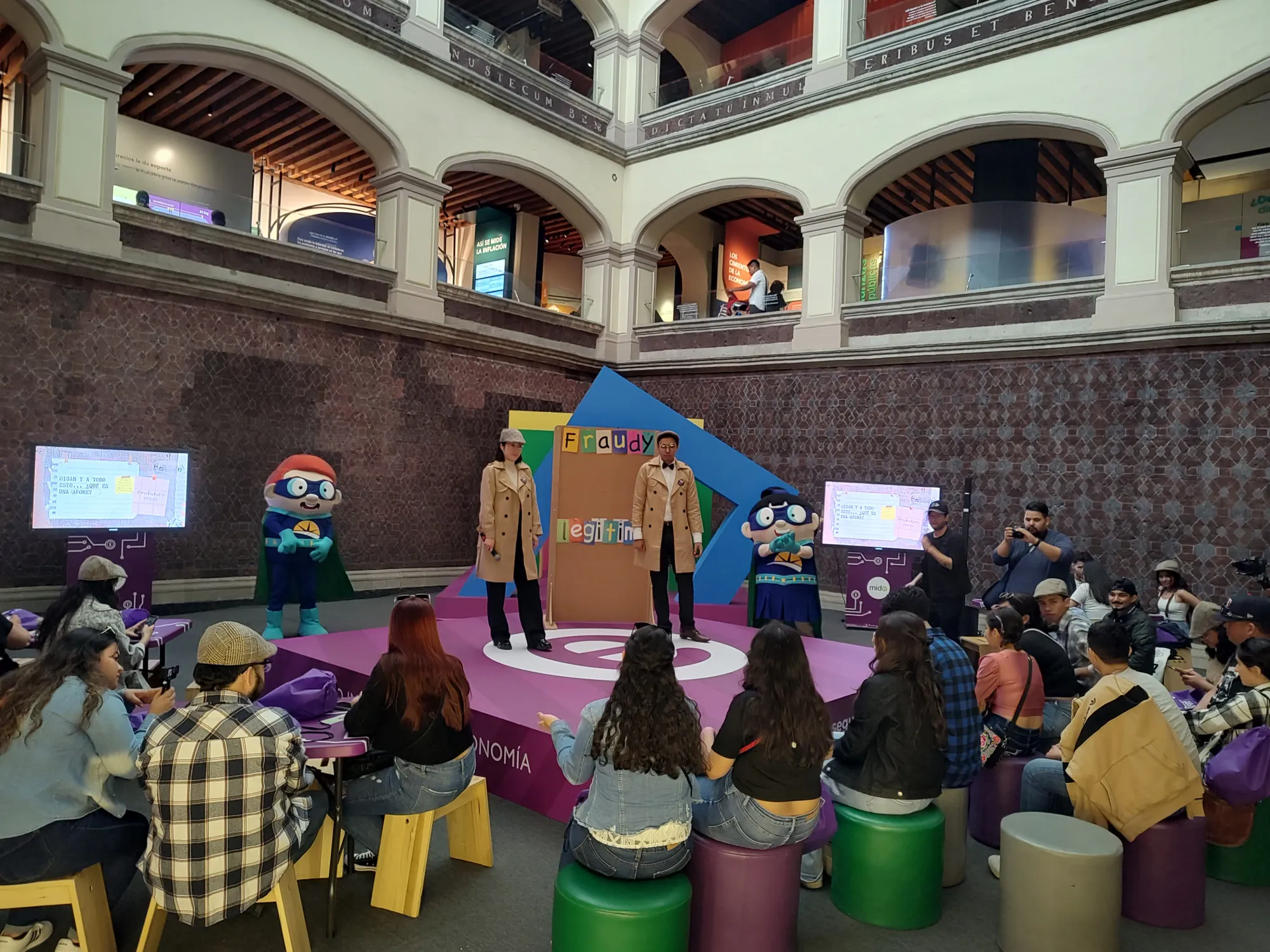 tALLER DE LA GLOBAL MONEY WEEK EN EL MIDE