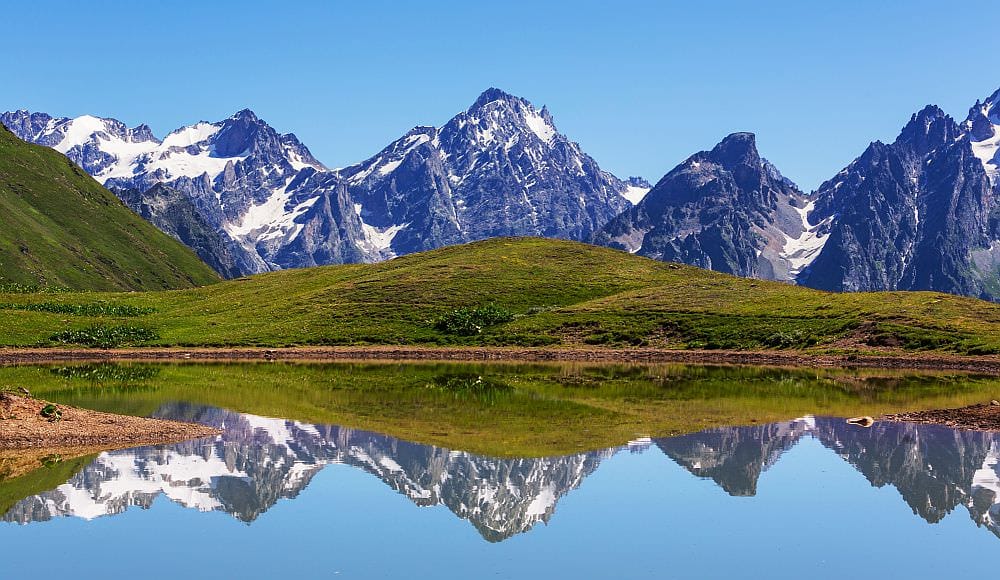 koruldi lakes, Svaneti, Georgia.
