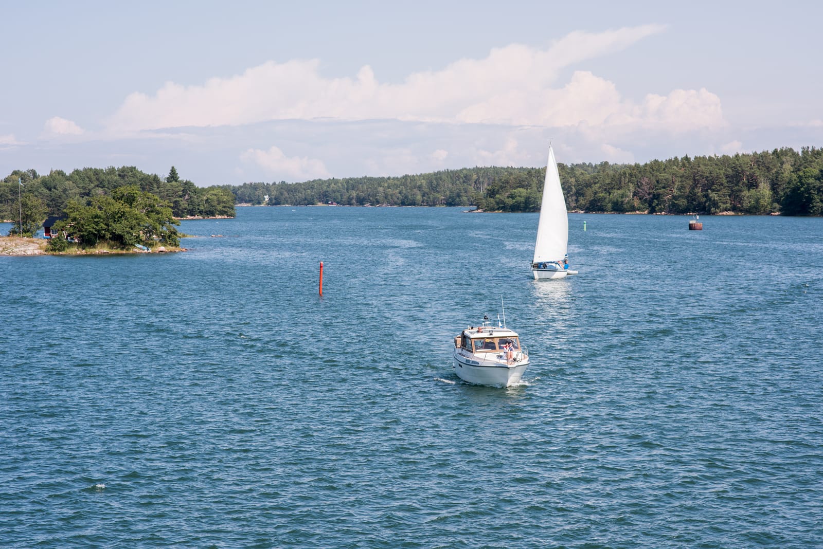 Ferry at Åland, Finland.