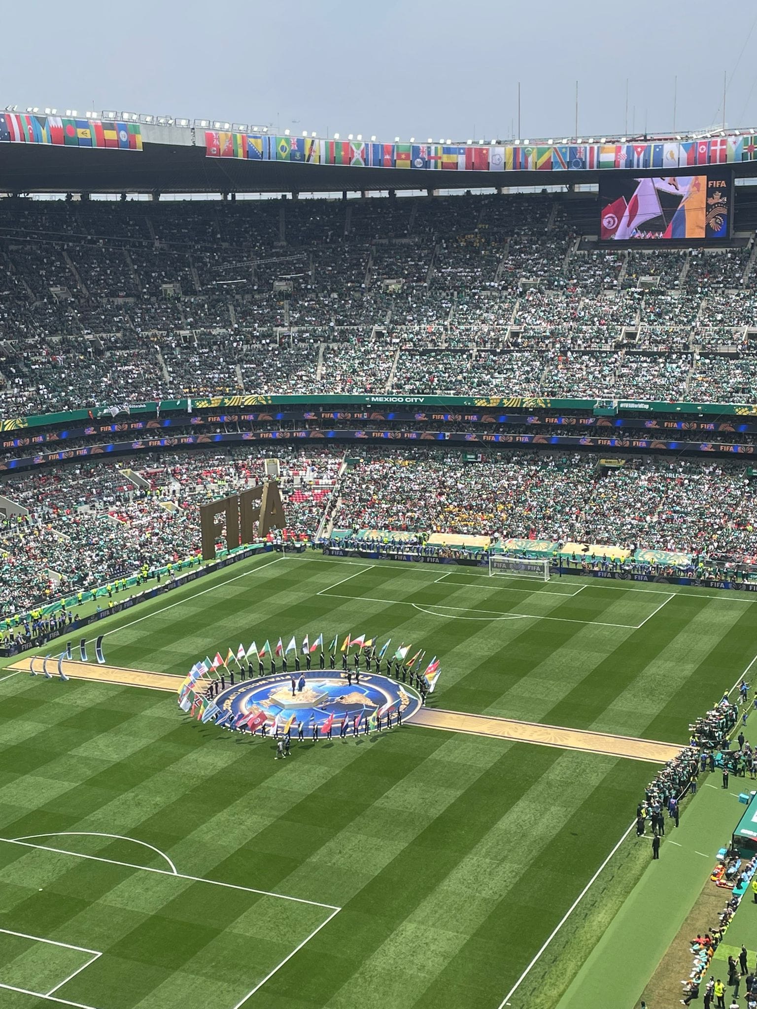 interior on estadio azteca mexico city 2026