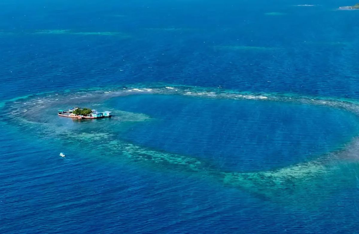 rentar una isla privada en Belice.