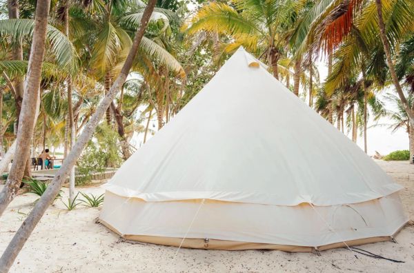 glamping en Tulum.