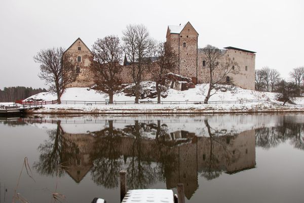castle in the Åland, Finland Island