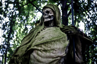 Called "Old Nick", this statue can be found in Germany. Called "Old Nick", this statue can be found in Germany.