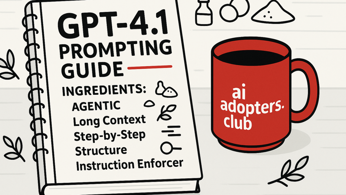 OpenAI’s Free GPT-4.1 Prompt Guide