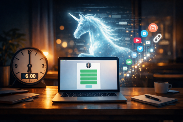 🦄A Unicorn Built in 6 Hours