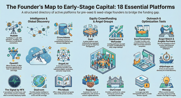 💰22 Platforms to Find Active Early-Stage Investors