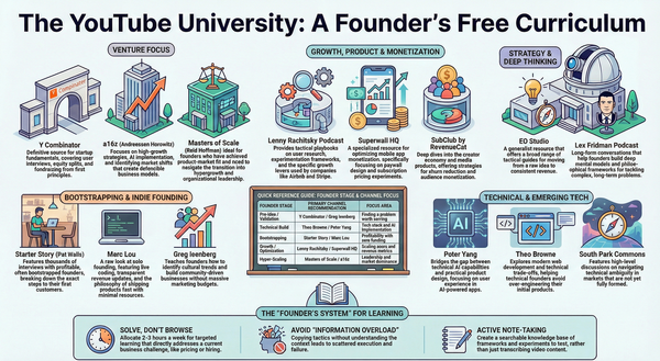 🚀14 Must-Follow YouTube Channels for Startup Founders