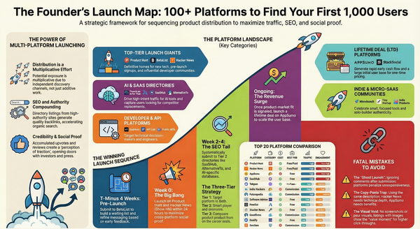 100+ Places to Launch Your Startup and Get Your First Users