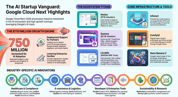 AI startups showcased at Google Cloud Next