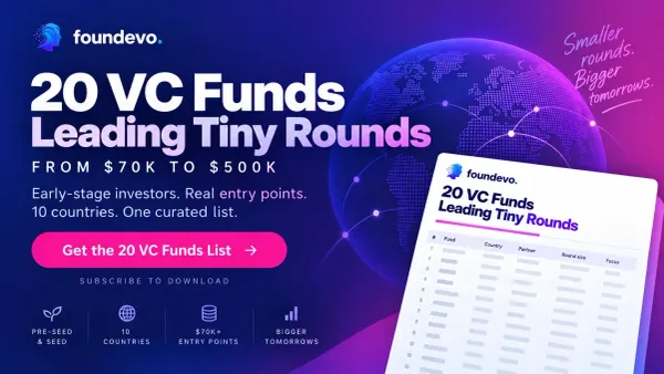 Foundevo’s Tiny VC Funds Guide