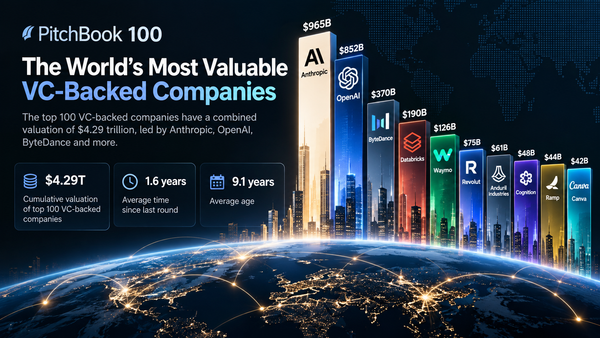 Top 100 Most Valuable VC-Backed Companies in the World