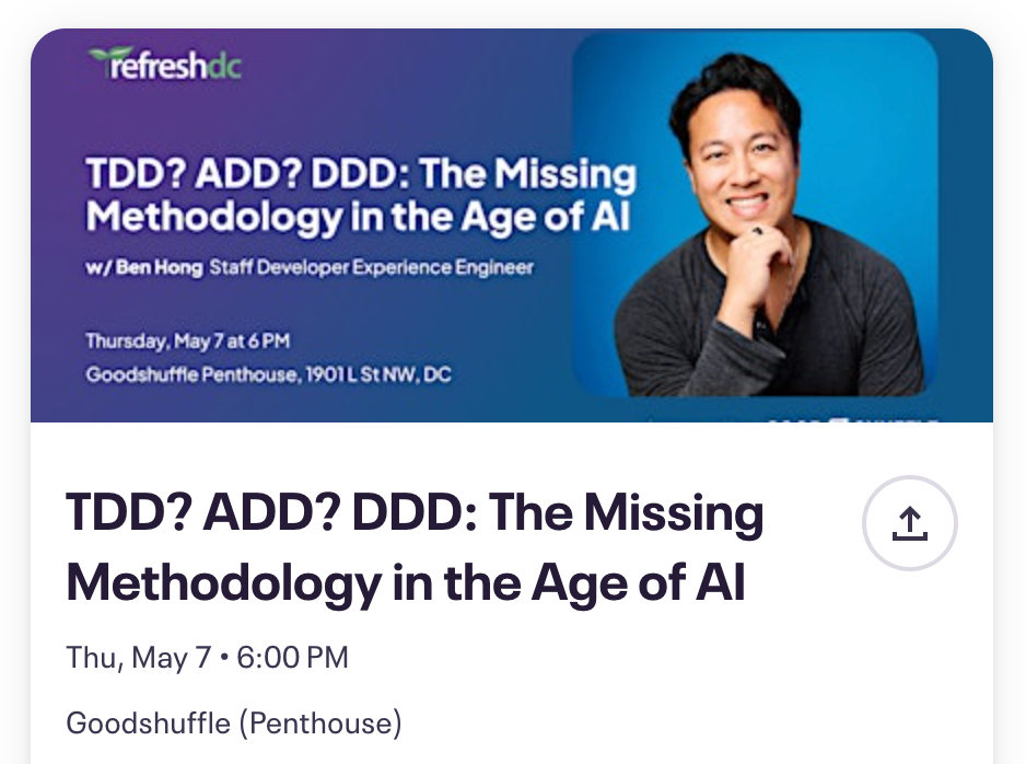 RefreshDC Meetup Recap (May 2026)
