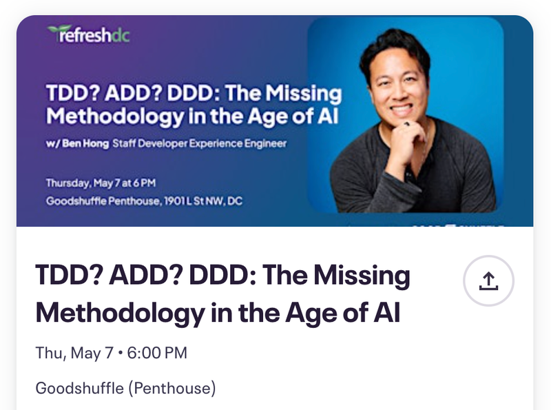 RefreshDC Meetup Recap (May 2026)