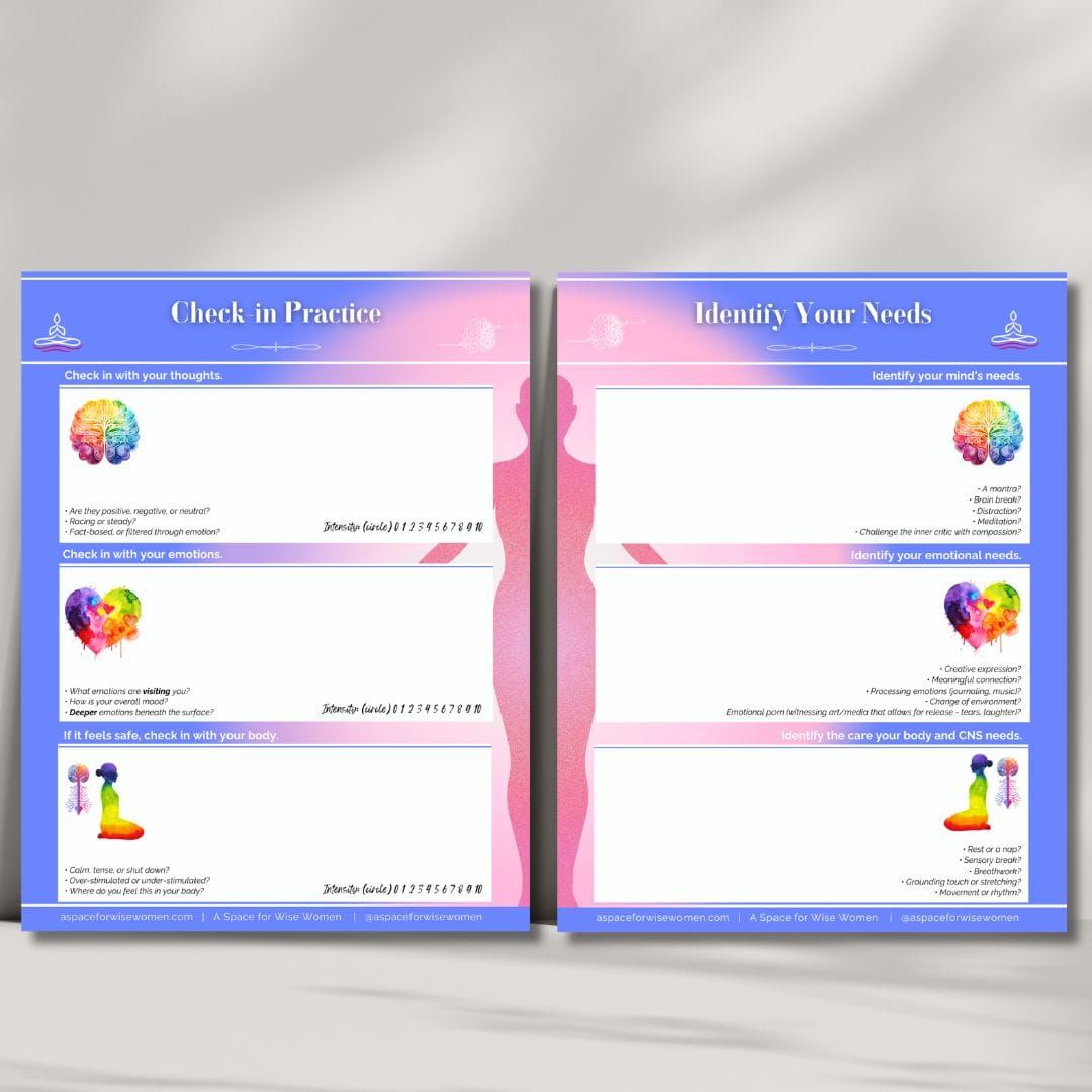 A Simple Practice to Check In and Care for What You Need