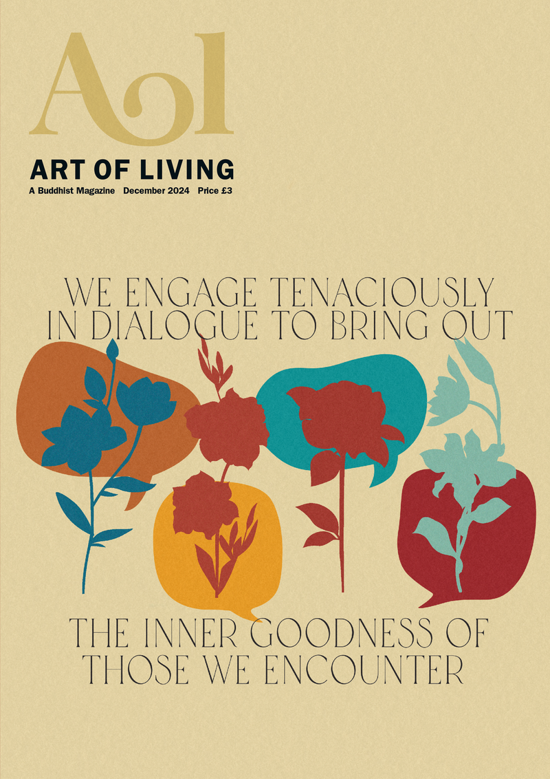We engage tenaciously in dialogue to bring out the inner goodness of those we encounter