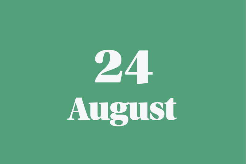 SGI Anniversaries: August 2026