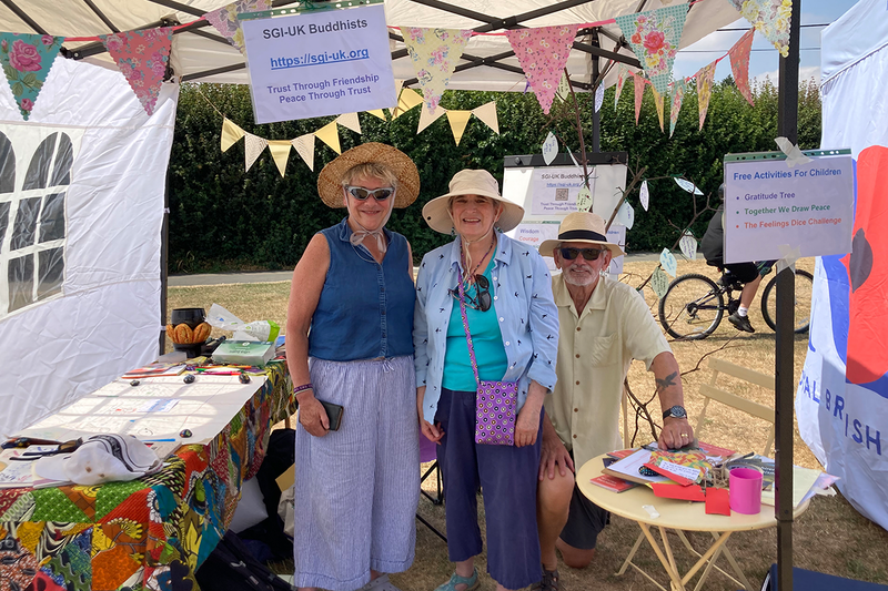 A first for Kidlington Buddhists