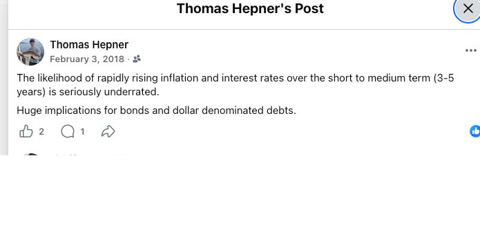 The Risk of Rising Inflation and Interest Rates