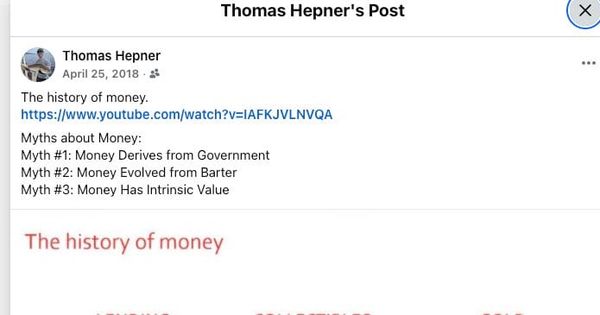 The History of Money