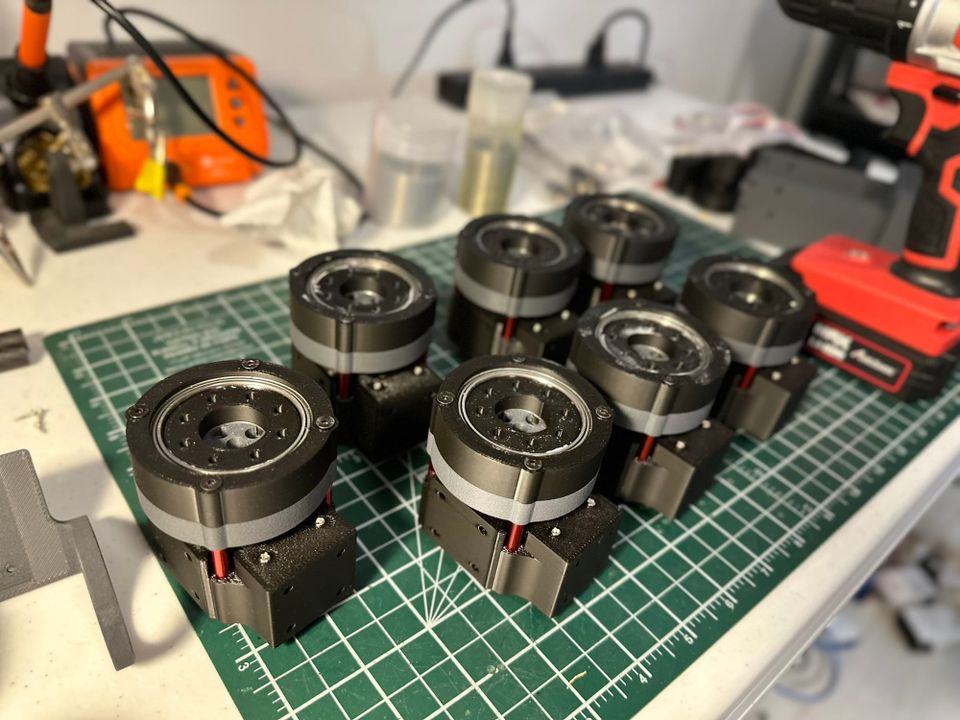 RX1 Humanoid Servo Assembly Instruction