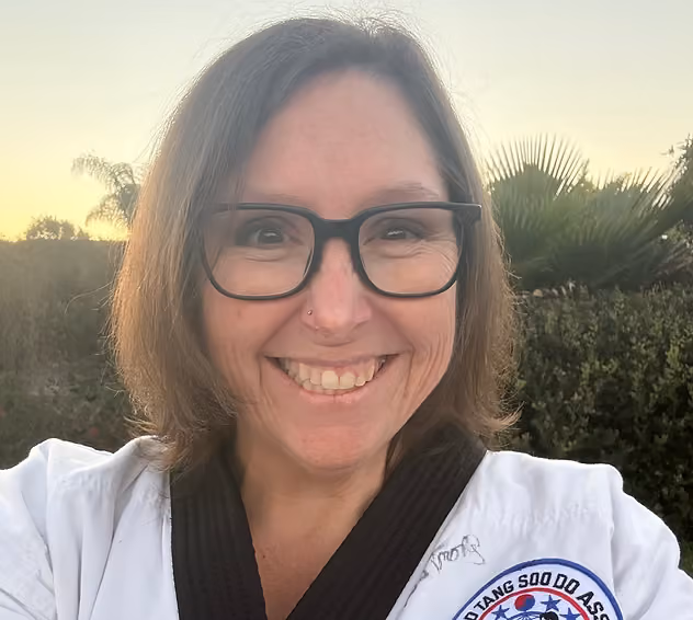 Martial artist self portrait