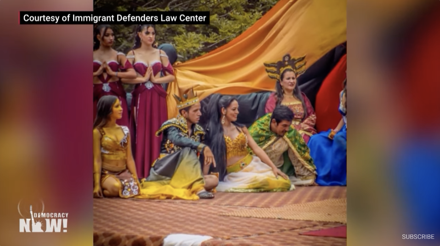 Andry has participated in the Three Kings Festival since he was seven years old