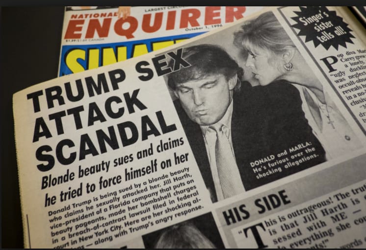 1996 National Enquirer article detailedTrump's alleged assault on Jill Harth at Mar-a-Lago