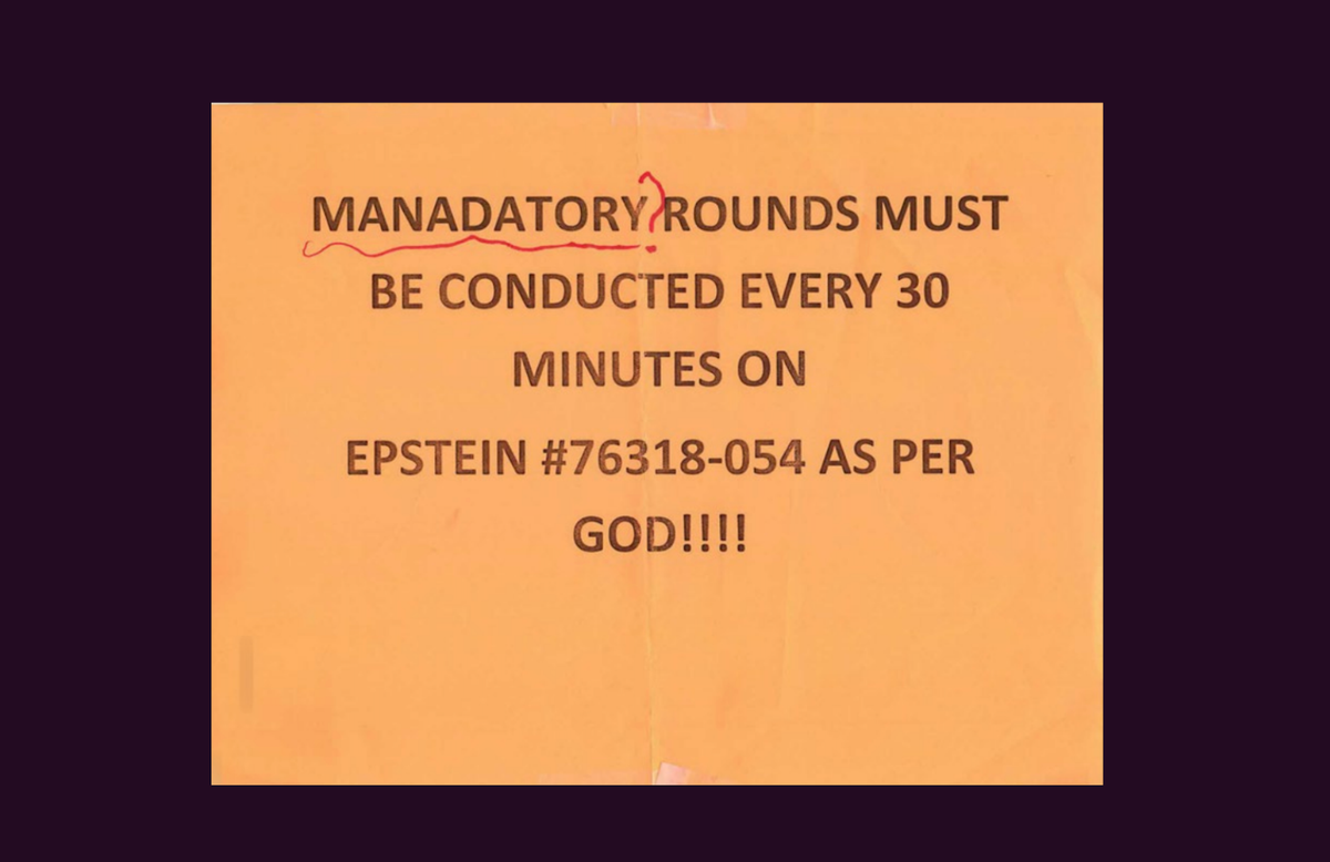 Who Killed Jeffrey Epstein?