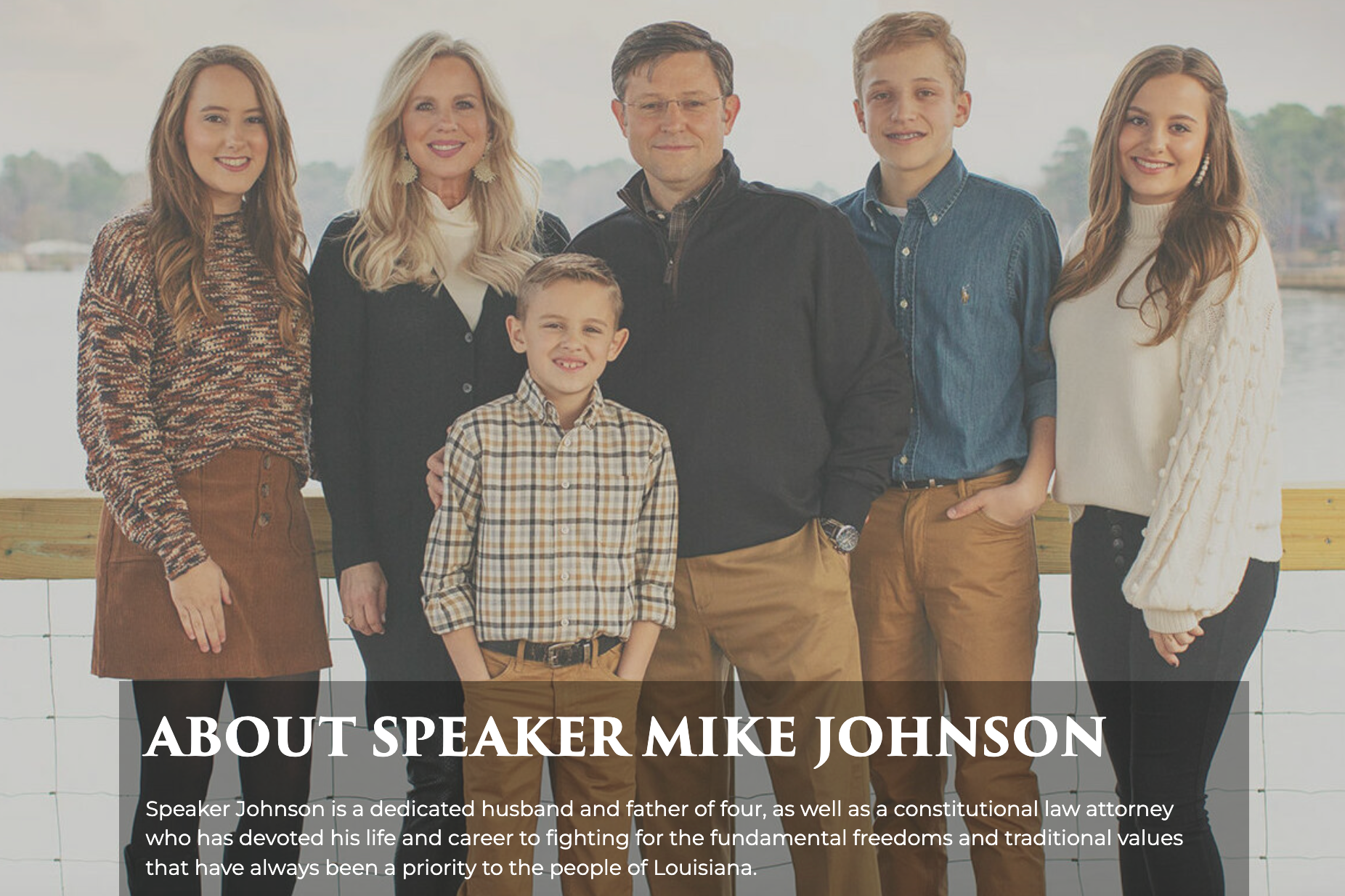 Mike Johnson's Secret Life