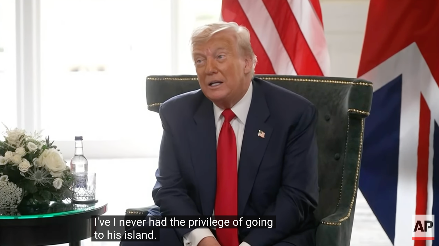 Trump's "Privilege" Tell