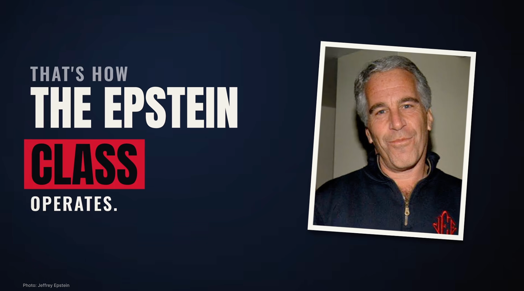 Epstein Is on the Ballot