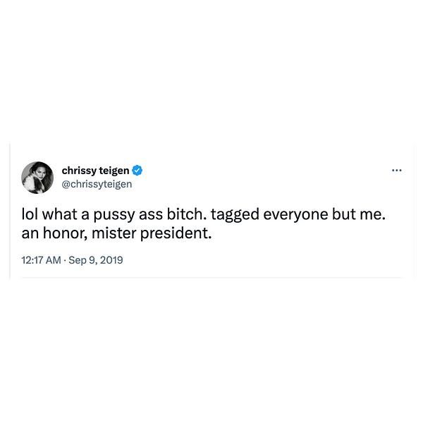 Chrissy Teigen Was Right