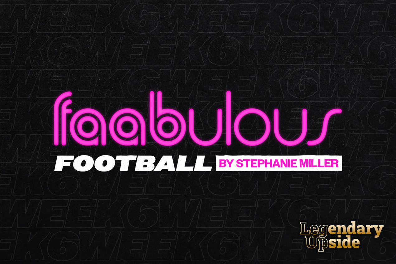 FAABulous Football Week 8: Look Guys No Byes!