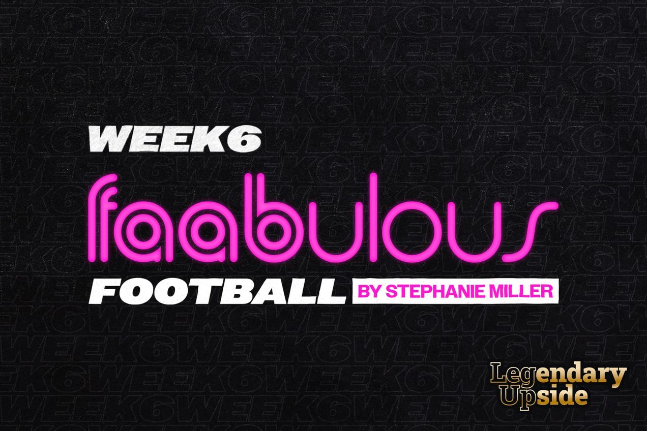 FAABulous Football Week 6: Maye The Best Team Win