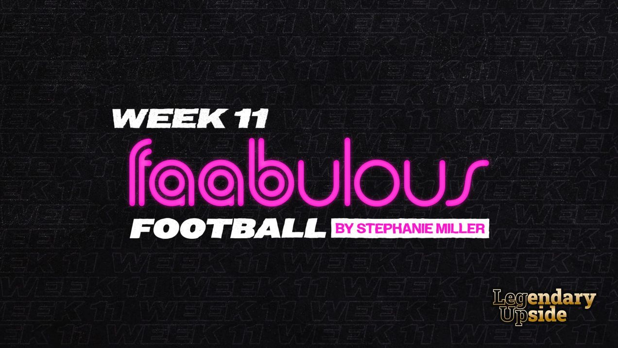 FAABulous Football Week 11: Keep Working That Waiver Magic