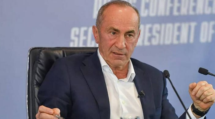 Armenia orders two month pre-trial detention of ex-president Kocharyan in corruption case