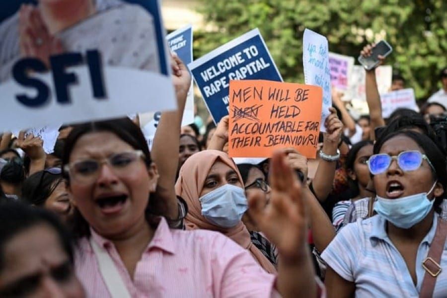 After men posing as police raped a girl in a Delhi park, her college moved classes online. Women rejected being kept indoors; took to the streets