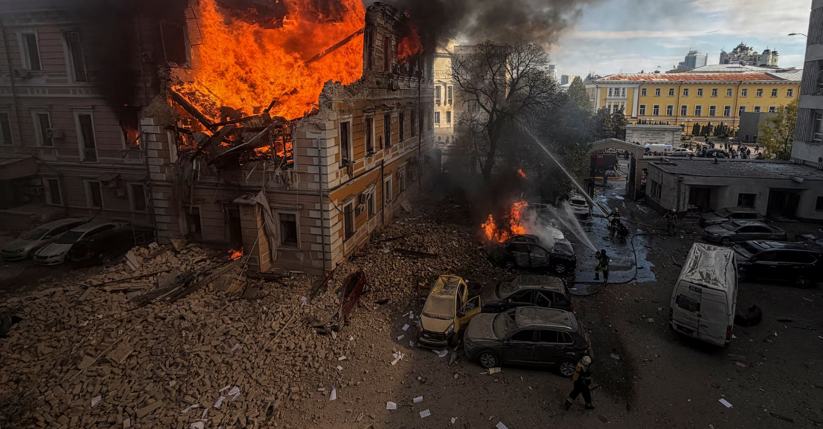 Russia declares total war on Ukraine's economy, from data centres to school textbooks