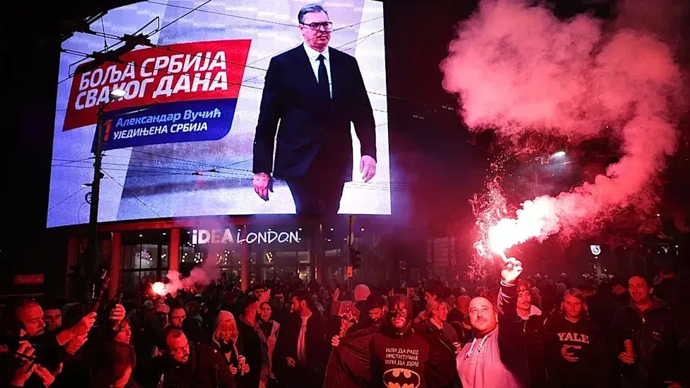Vučić’s 14-year grip on Serbia ends as student-led movement sweeps to historic election victory