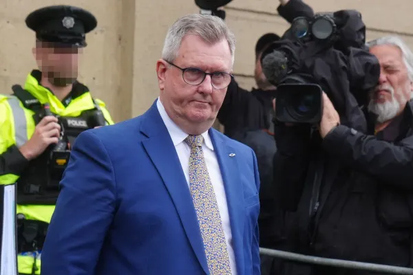 Sir Jeffrey Donaldson, former DUP leader, found guilty on all 18 counts of child sexual assault, including rape